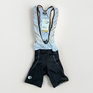 NWT Pearl Izumi UltraSensor Cycling Bib Shorts Men's XL Black Padded Road Bike